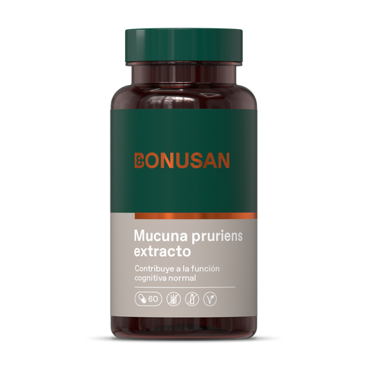 Bonusan MUCUNA PRURIENS EXTRACTO 60 cápsulas