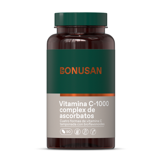 Bonusan VITAMINA C-1000 complex de ascorbatos 90 cápsulas
