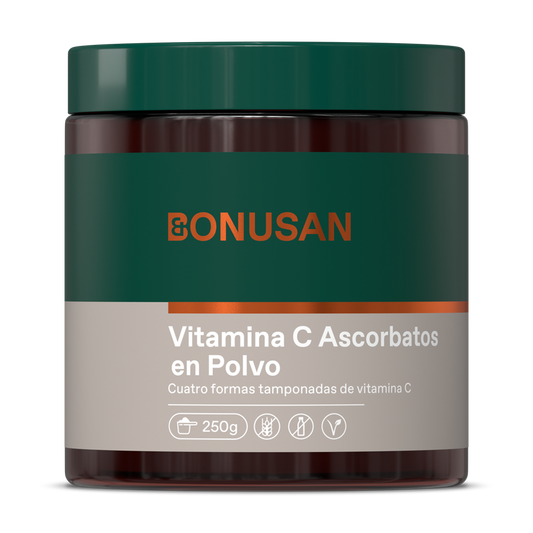 Bonusan VITAMINA C ASCORBATOS en polvo 250 g
