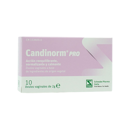 CANDINORM PRO 10 óvulos vaginales