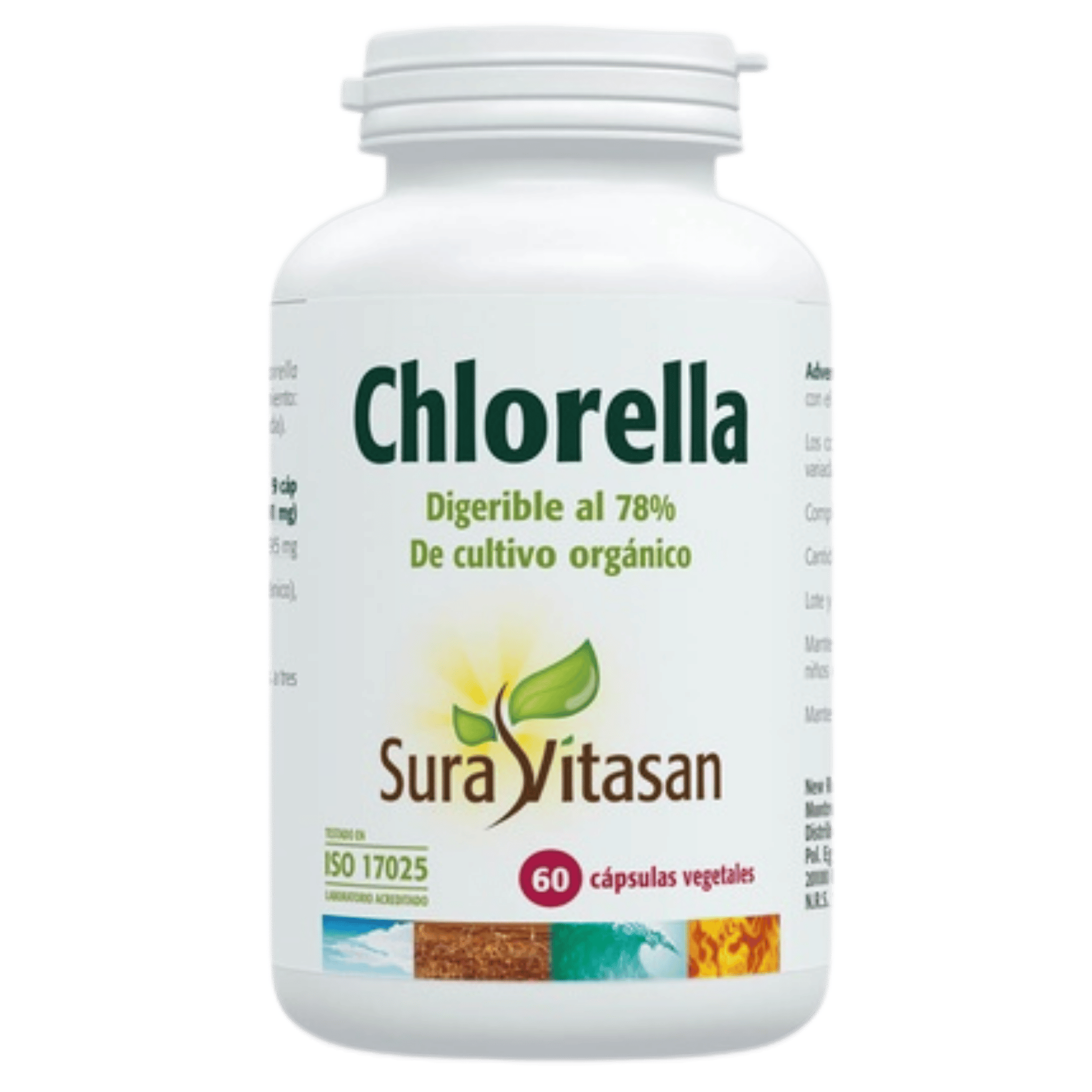 Chlorella 455 mg 60 cápsulas