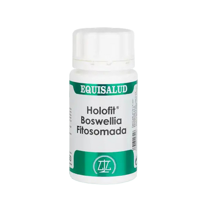 Envase de Equisalud Holofit BOSWELLIA Fitosomada 50 cápsulas, suplemento alimenticio