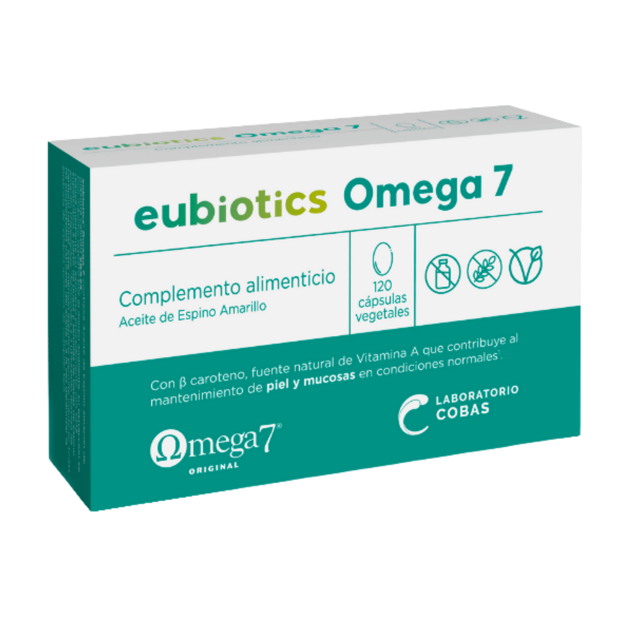 Eubiotics Omega 7 120 cápsulas