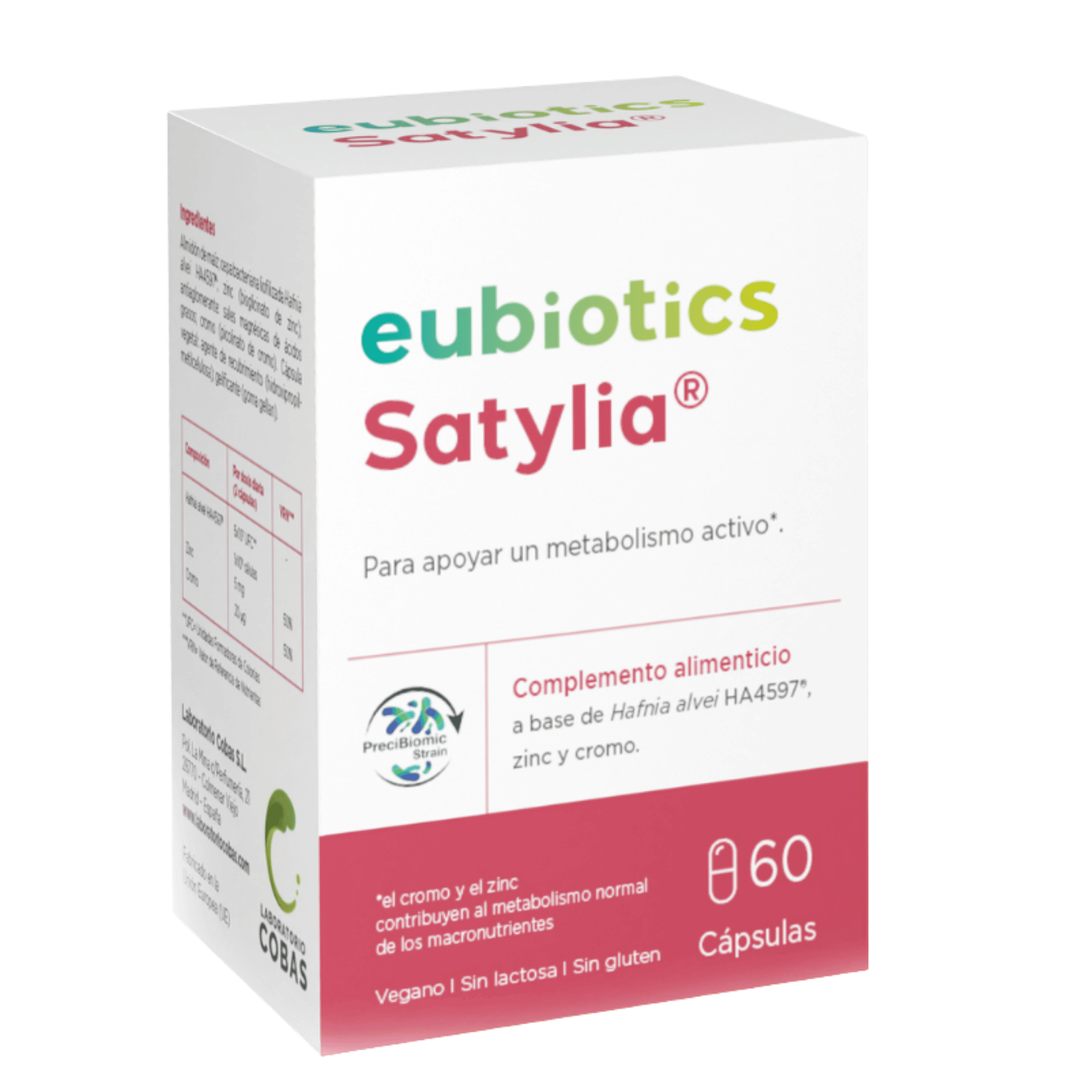 Eubiotics Satylia 60 cápsulas