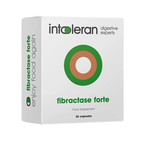 Intoleran FIBRACTASE FORTE 36 cápsulas