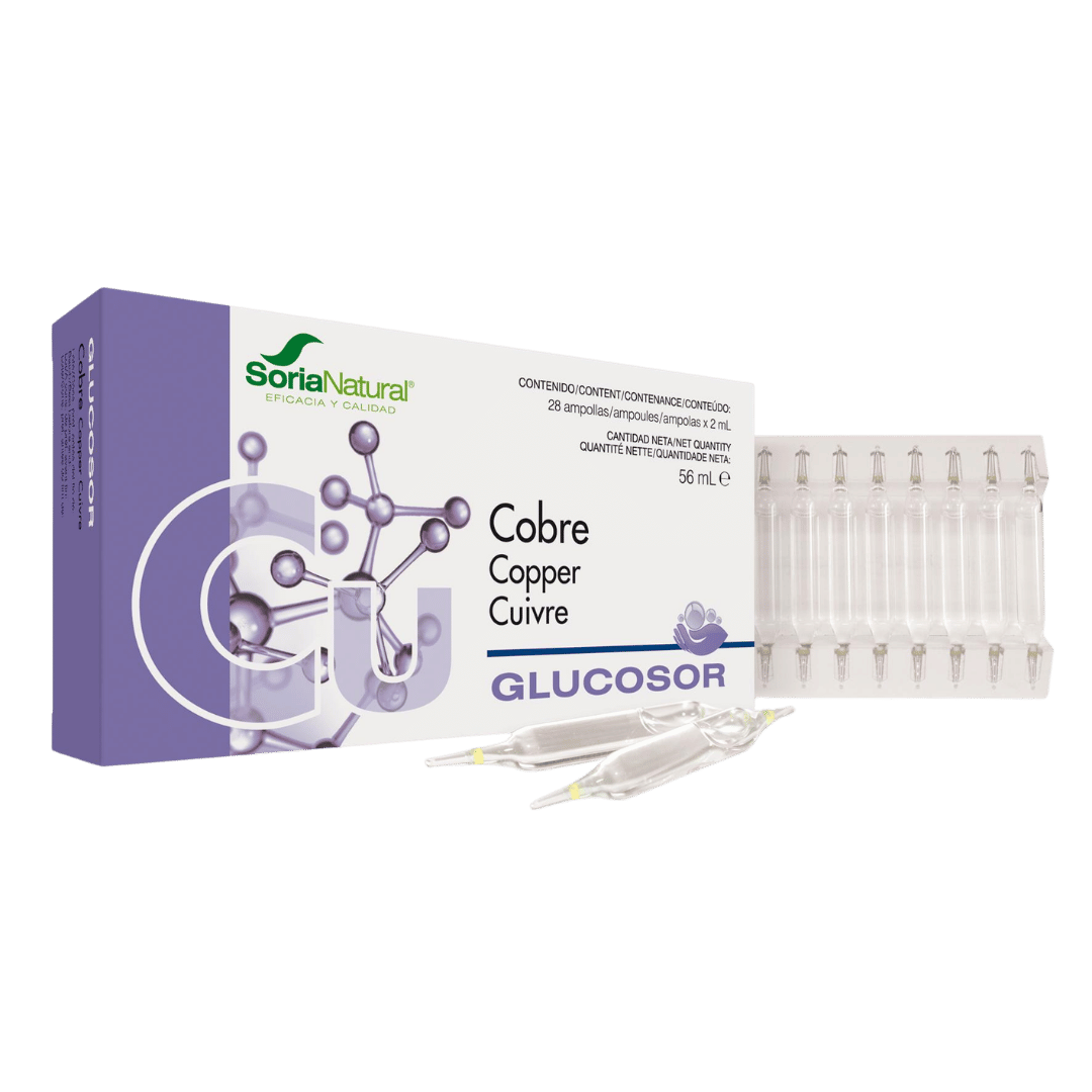 Glucosor Cobre 28 ampollas