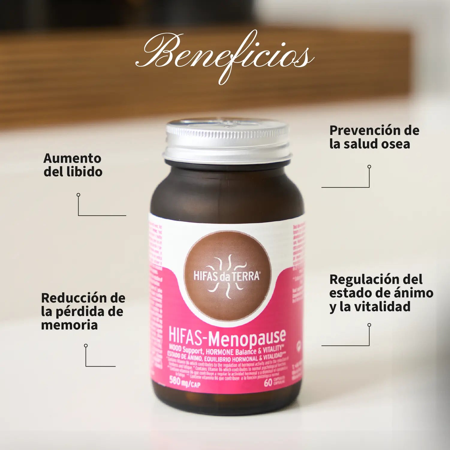 HIFAS-Menopause (Menopausia) 60 cápsulas
