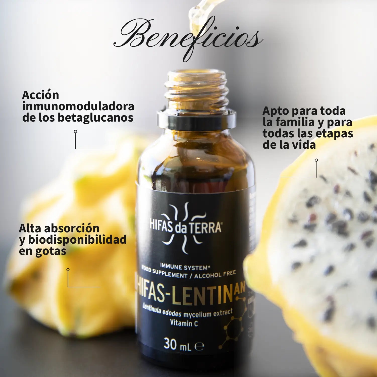 HIFAS-Lentinan (Flüssiger Shiitake-Extrakt) 30 ml