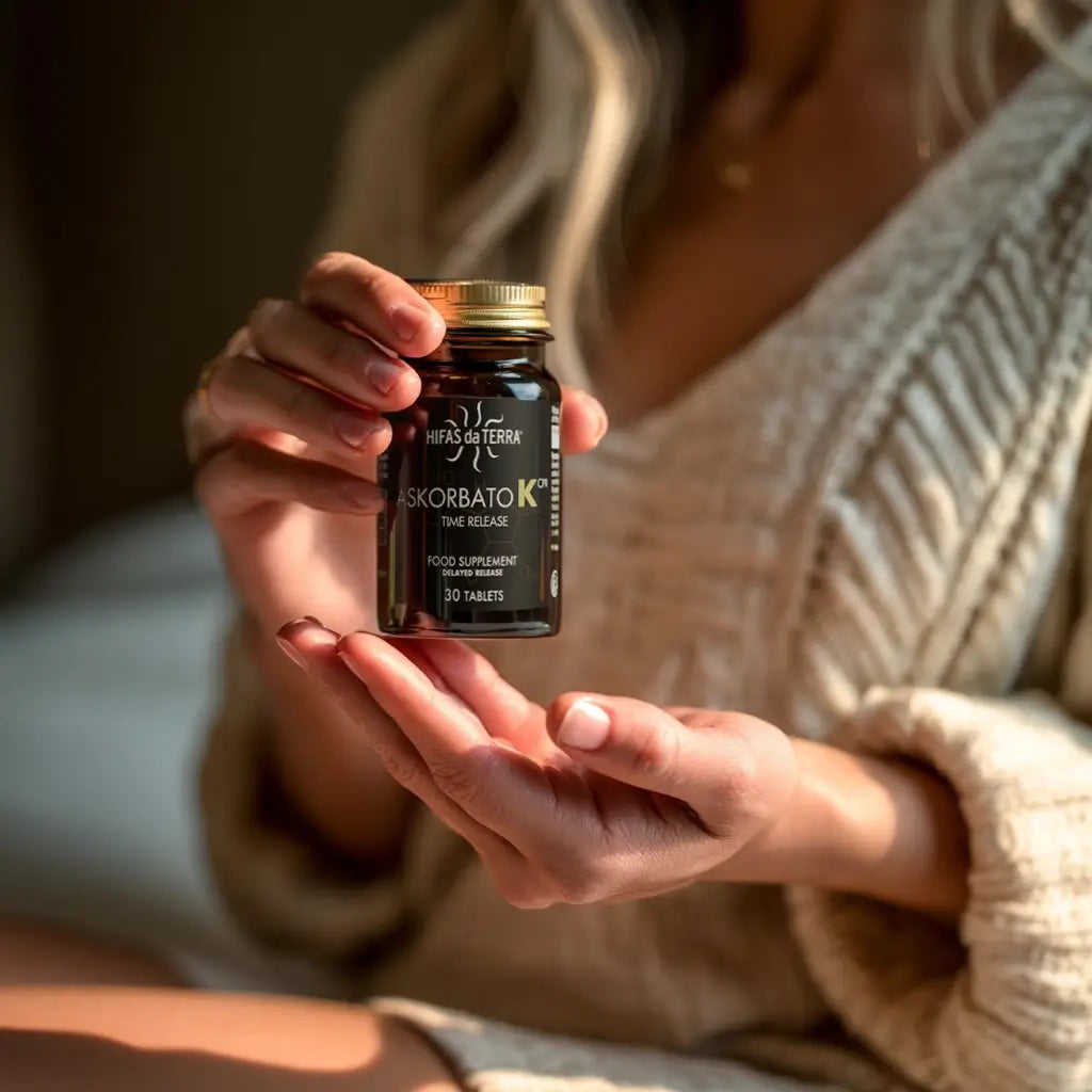 Hifas da Terra ASKORBATO K VITAMINA C 30 comprimidos
