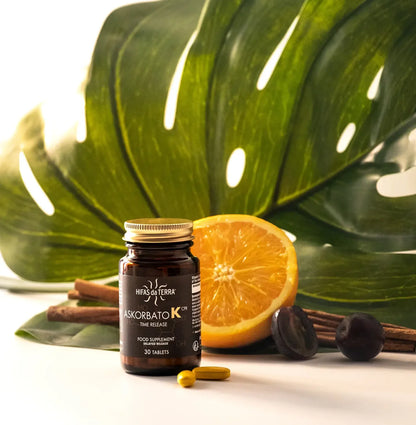 Hifas da Terra ASKORBATO K VITAMINA C 30 comprimidos
