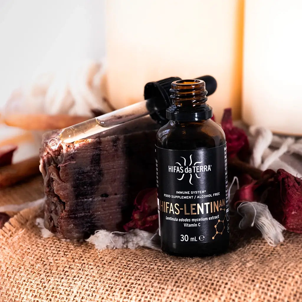 Hifas da Terra HIFAS-LENTINAN (Extracto de Shiitake líquido) 30 ml