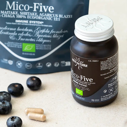 Hifas da Terra MICO-FIVE 70 cápsulas