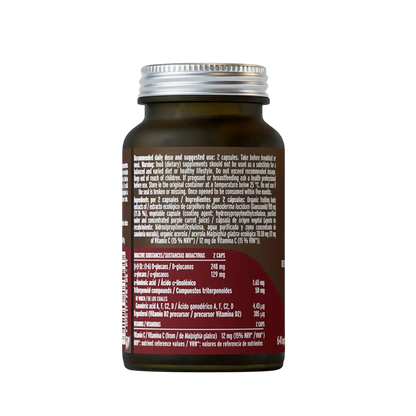Hifas da Terra MICO-REI  70 cápsulas