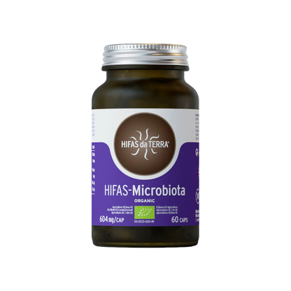 Envase de Hifas da Terra MICROBIOTA 60 cápsulas, suplemento alimenticio