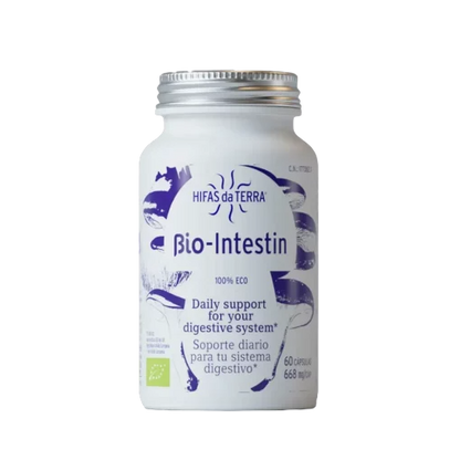 Envase de Hifas da Terra BIO-INTESTIN 100% Eco 60 cápsulas, suplemento alimenticio