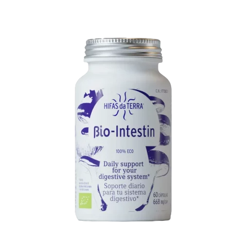 Envase de Hifas da Terra BIO-INTESTIN 100% Eco 60 cápsulas, suplemento alimenticio