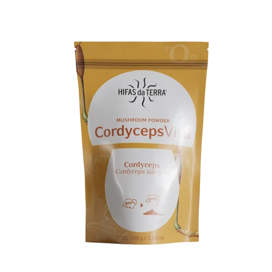 Hifas da Terra CORDYCEPS VITAL (100% Polvo de Cordyceps) 100 g