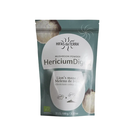 Hifas da Terra HERICIUM DIGEST (100% Polvo ecológico de Melena de León) 100 g