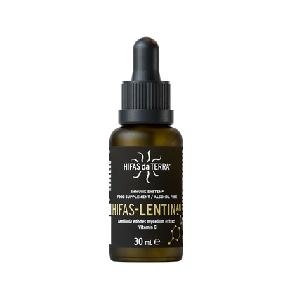 Envase de Hifas da Terra LENTINAN Extracto de SHIITAKE (Lentizumib) en gotas 30 ml, suplemento alimenticio
