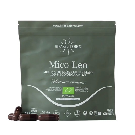 Hifas da Terra MICO-LEO Refill 60 cápsulas