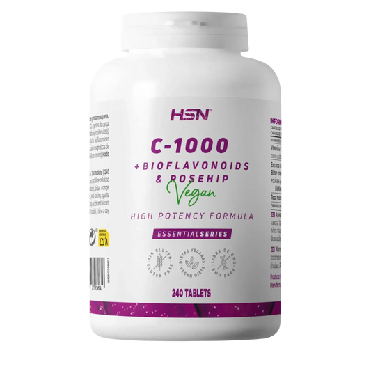 HSN VITAMINA C con Bioflavonoides y Rosa mosqueta 240 tabletas