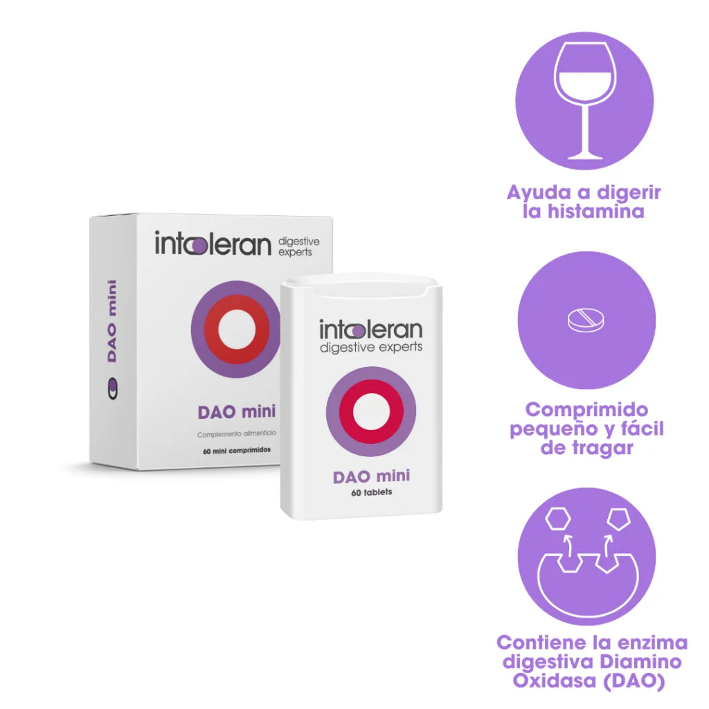 Intoleran DAO MINI 60 comprimidos