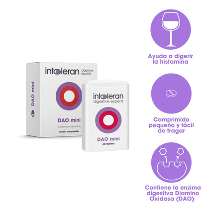 Intoleran DAO MINI 60 comprimidos