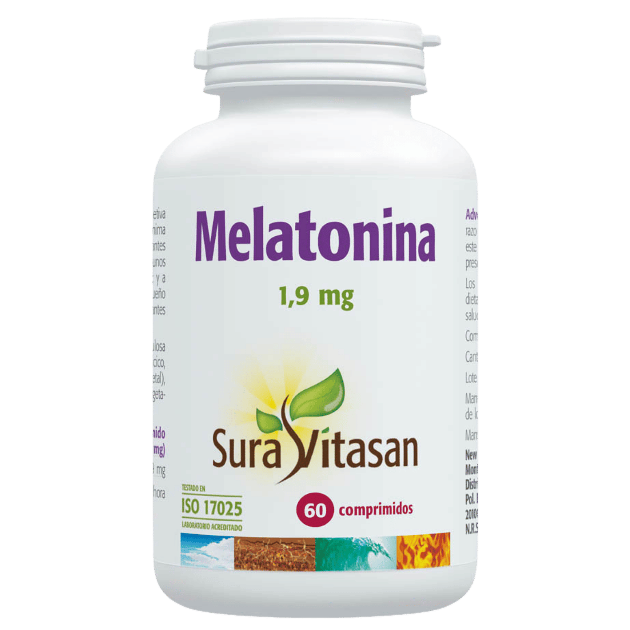 Melatonina 1,9 mg 60 comprimidos