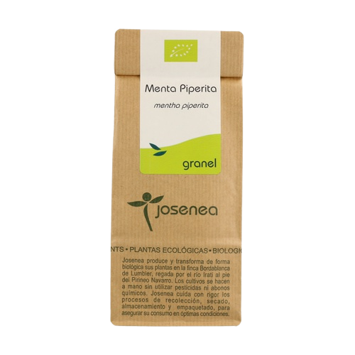 Envase de Josenea MENTA PIPERITA BIO 25 g granel, infusión