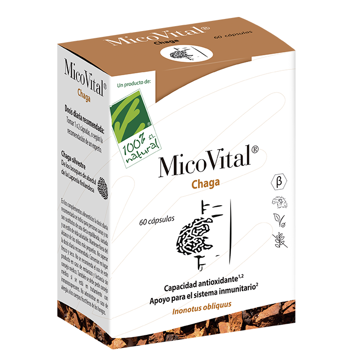 MicoVital Chaga 60 cápsulas