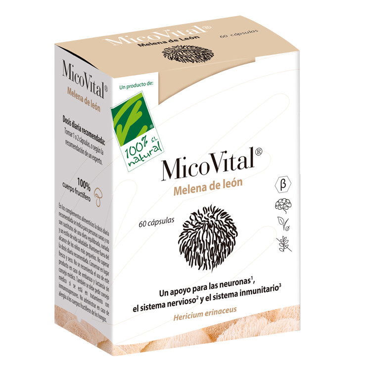 MicoVital Melena de león 60 cápsulas
