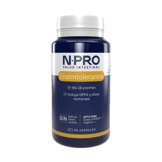 NPro ENZIMTOLERANCE 60 cápsulas