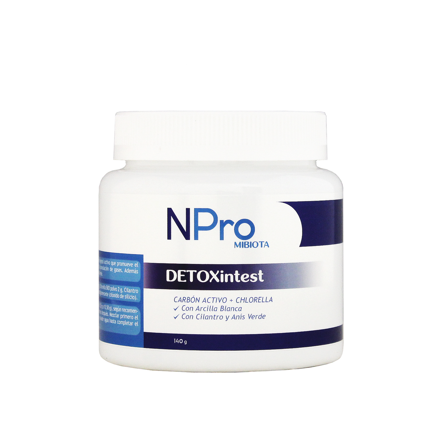 NPro DETOXintest en polvo 140 g