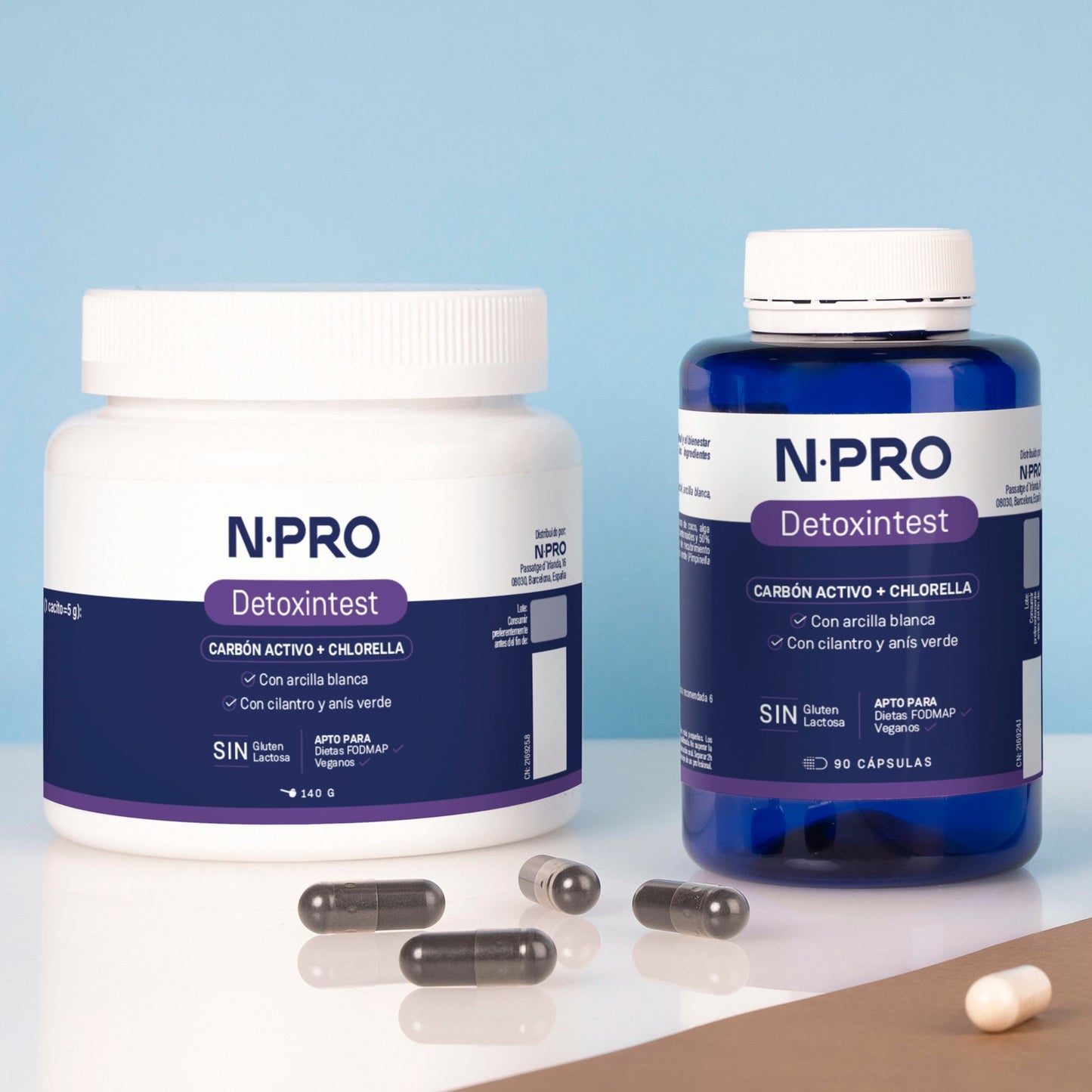 NPro DETOXINTEST 90 cápsulas
