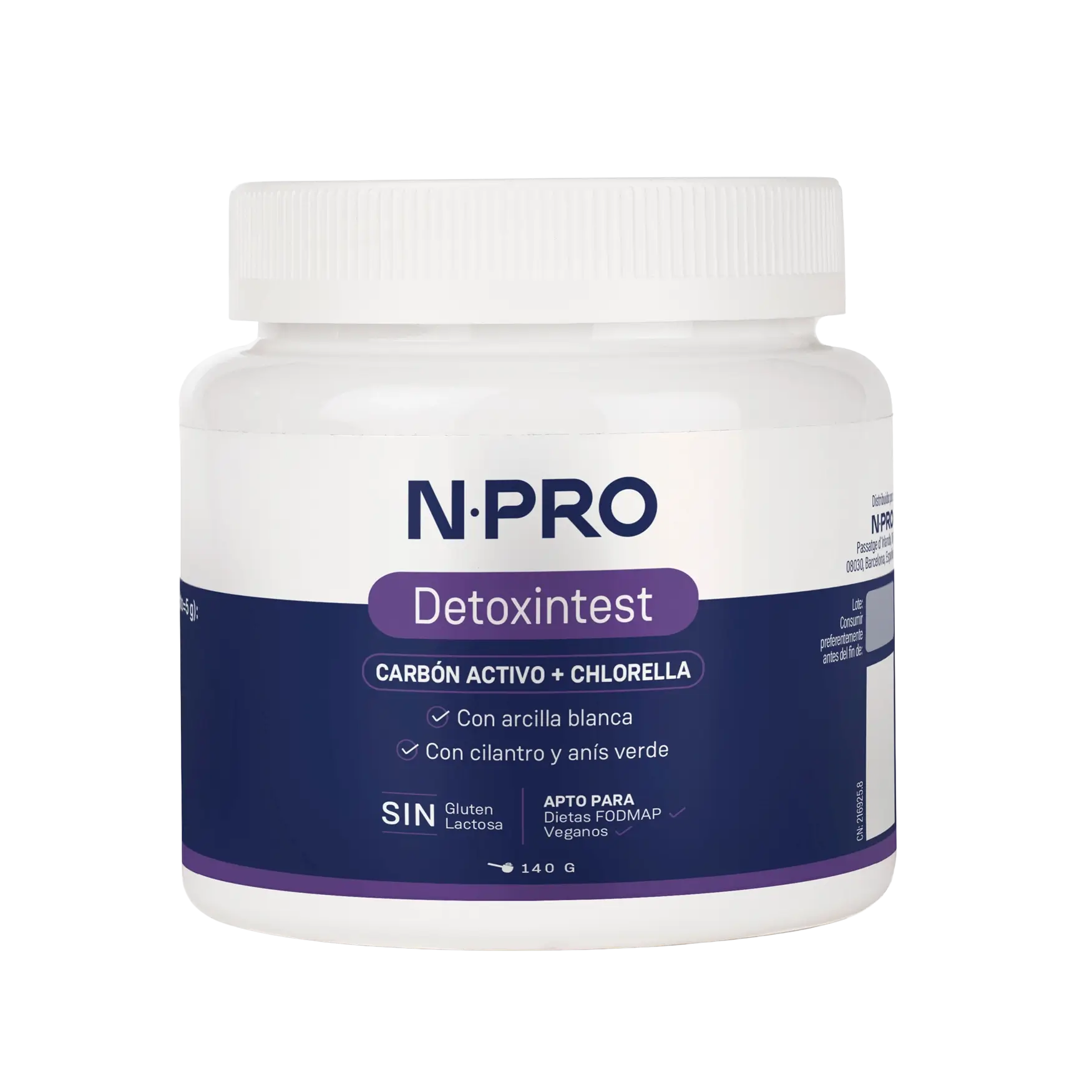 Detoxintest en polvo 140 g