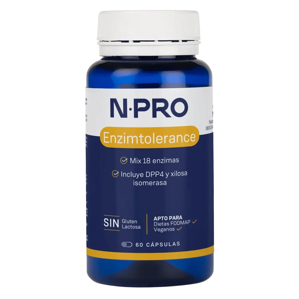 NPro ENZIMTOLERANCE 60 cápsulas