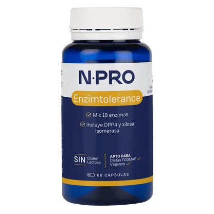 NPro ENZIMTOLERANCE 60 cápsulas