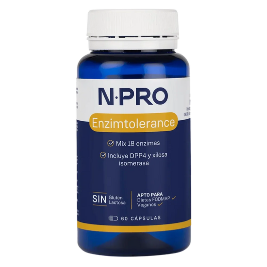 NPro ENZIMTOLERANCE 60 cápsulas