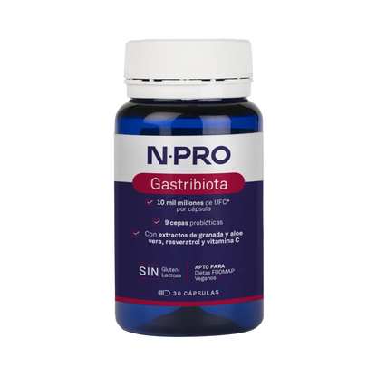 NPro GASTRIBIOTA 30 cápsulas