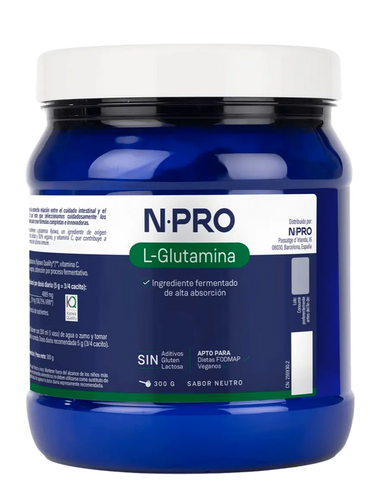 NPro L-GLUTAMINA en polvo 300 g