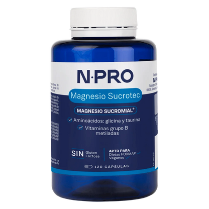 NPro MAGNESIO SUCROTEC 120 cápsulas