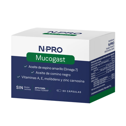 NPro MUCOGAST 60 cápsulas