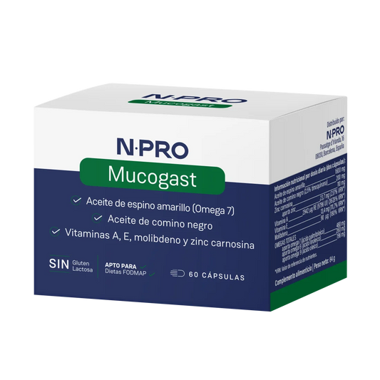 NPro MUCOGAST 60 cápsulas