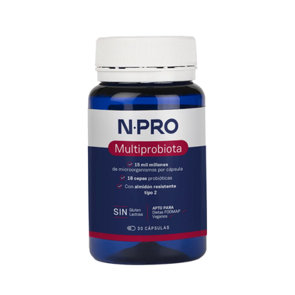 NPro MULTIPROBIOTA 30 cápsulas