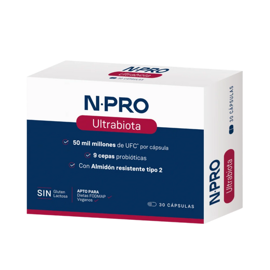 NPro ULTRABIOTA 30 cápsulas