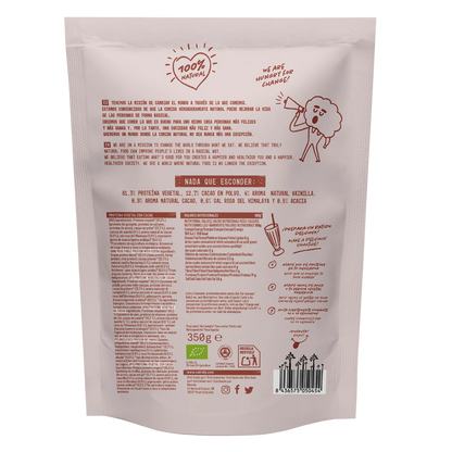 Natruly PROTEÍNA VEGANA Chocolate 350 g BIO