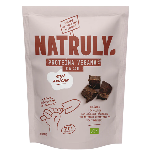 Natruly PROTEÍNA VEGANA Chocolate 350 g BIO