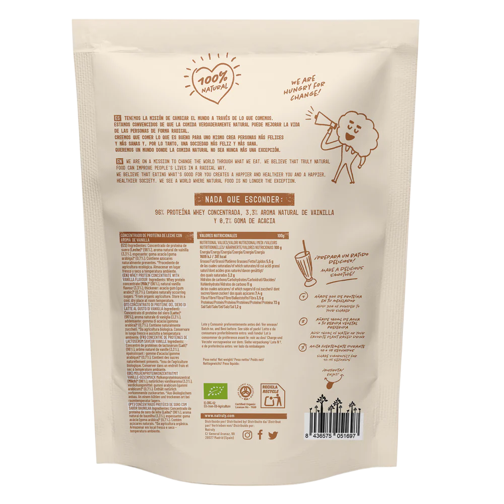 Proteína Whey Vainilla BIO 350 g (Pack x 3)