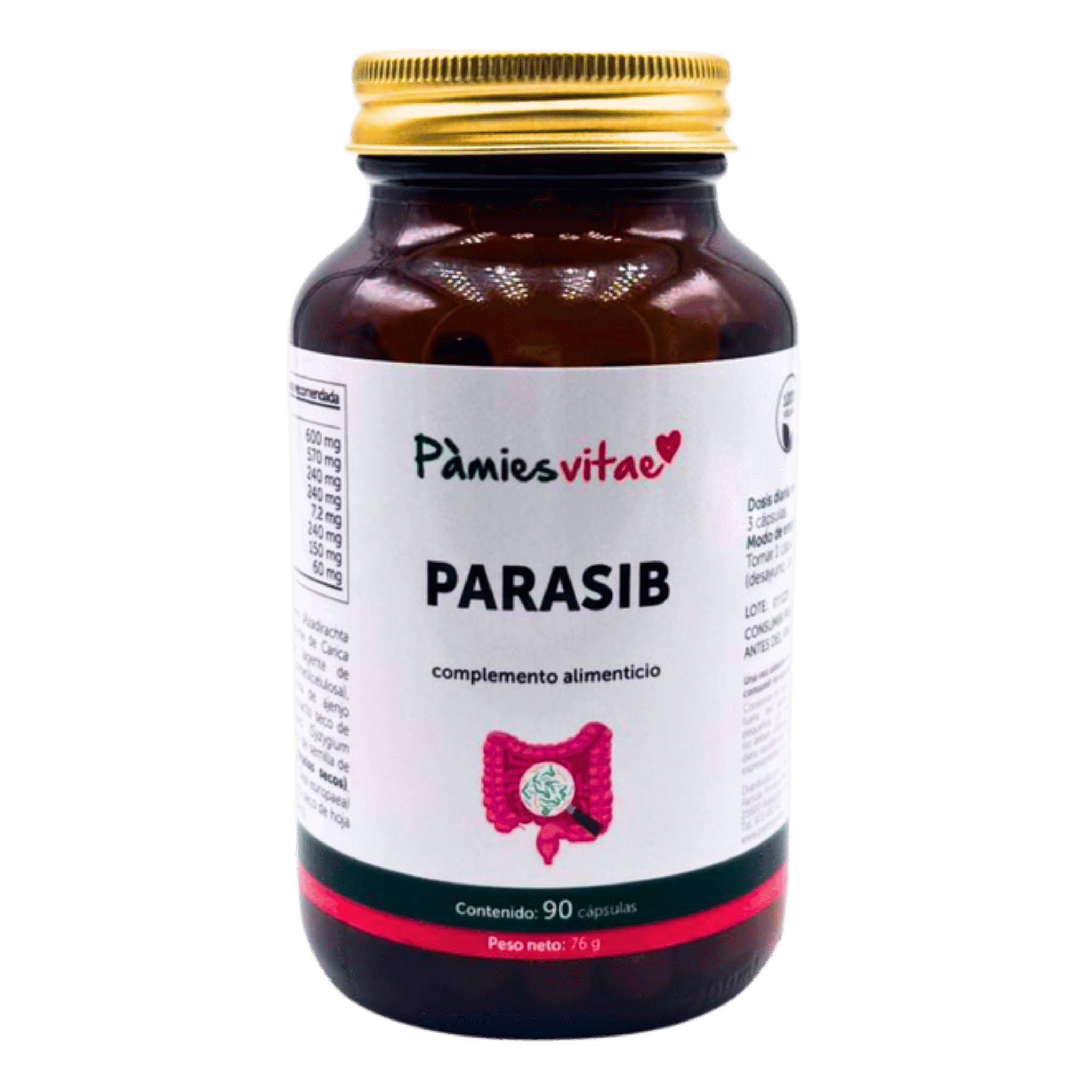 Parasib 90 cápsulas