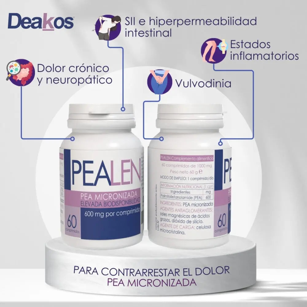 Deakos Pealen 60 comprimidos - información secundaria